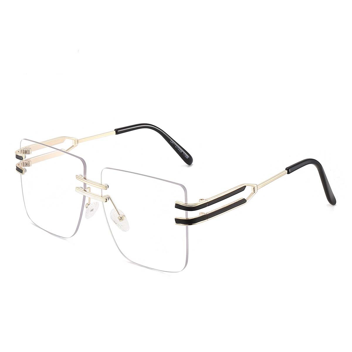 New Fashion Frameless Square Glasses – Trendy and Modern Eyewear