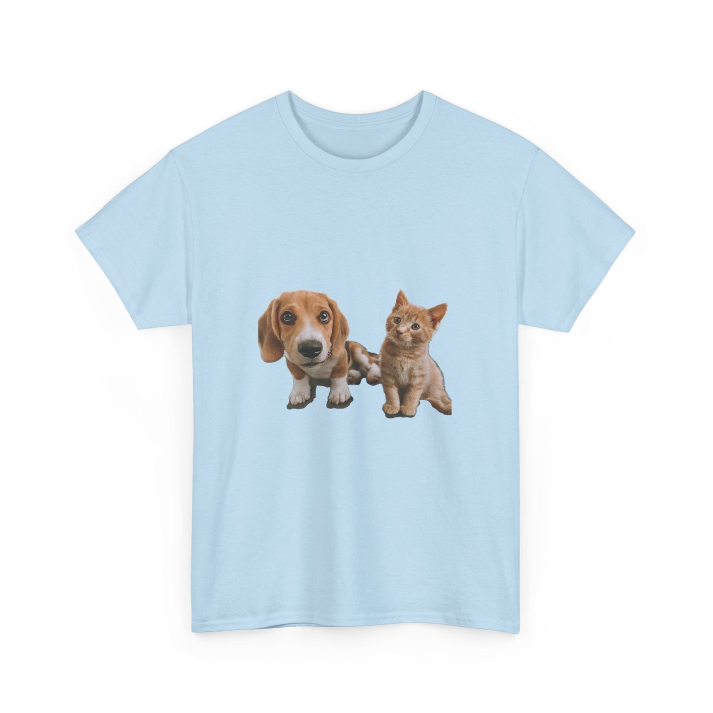 Furry Friends Pet Lovers Unisex Heavy Cotton Tee