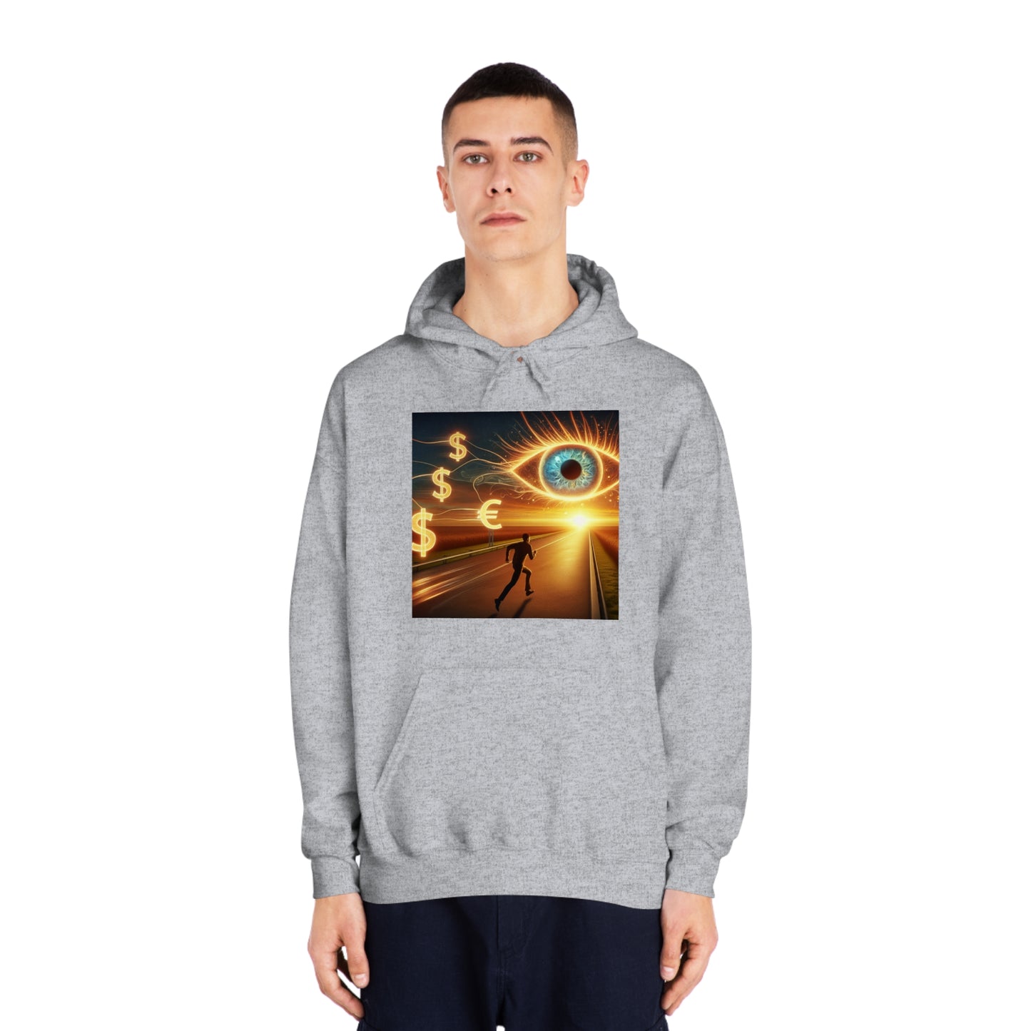 Hooded Sweatshirt - Chase the Vision, Not the Money