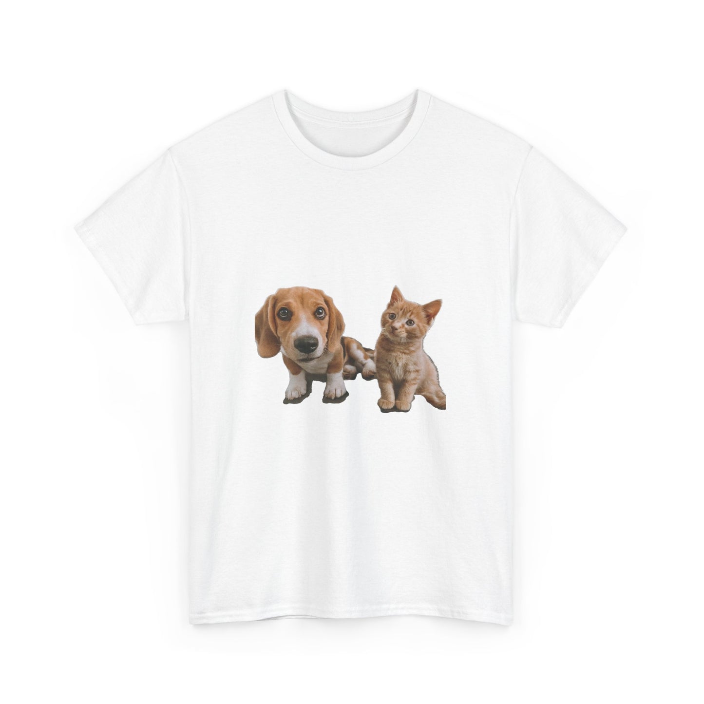 Furry Friends Pet Lovers Unisex Heavy Cotton Tee