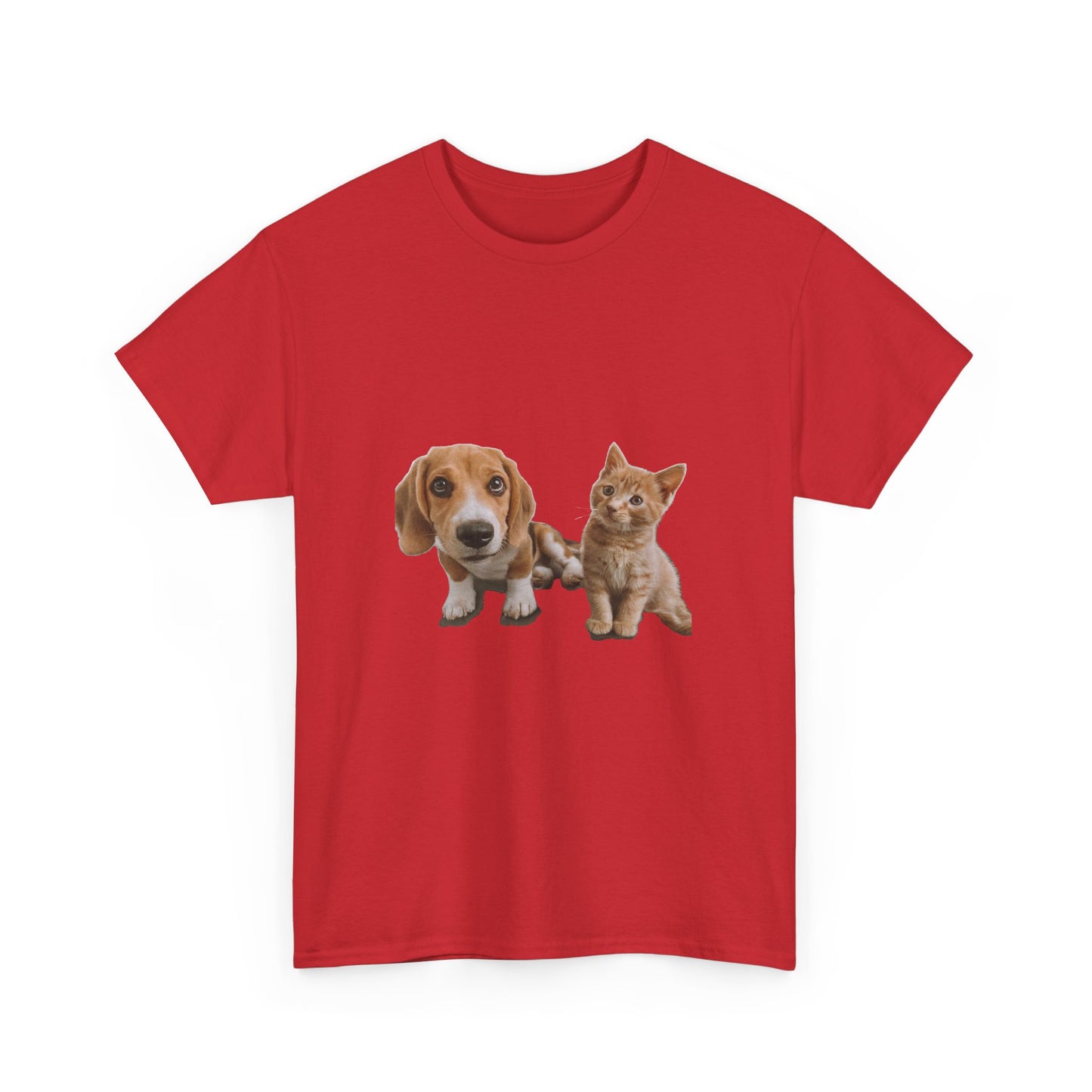 Furry Friends Pet Lovers Unisex Heavy Cotton Tee