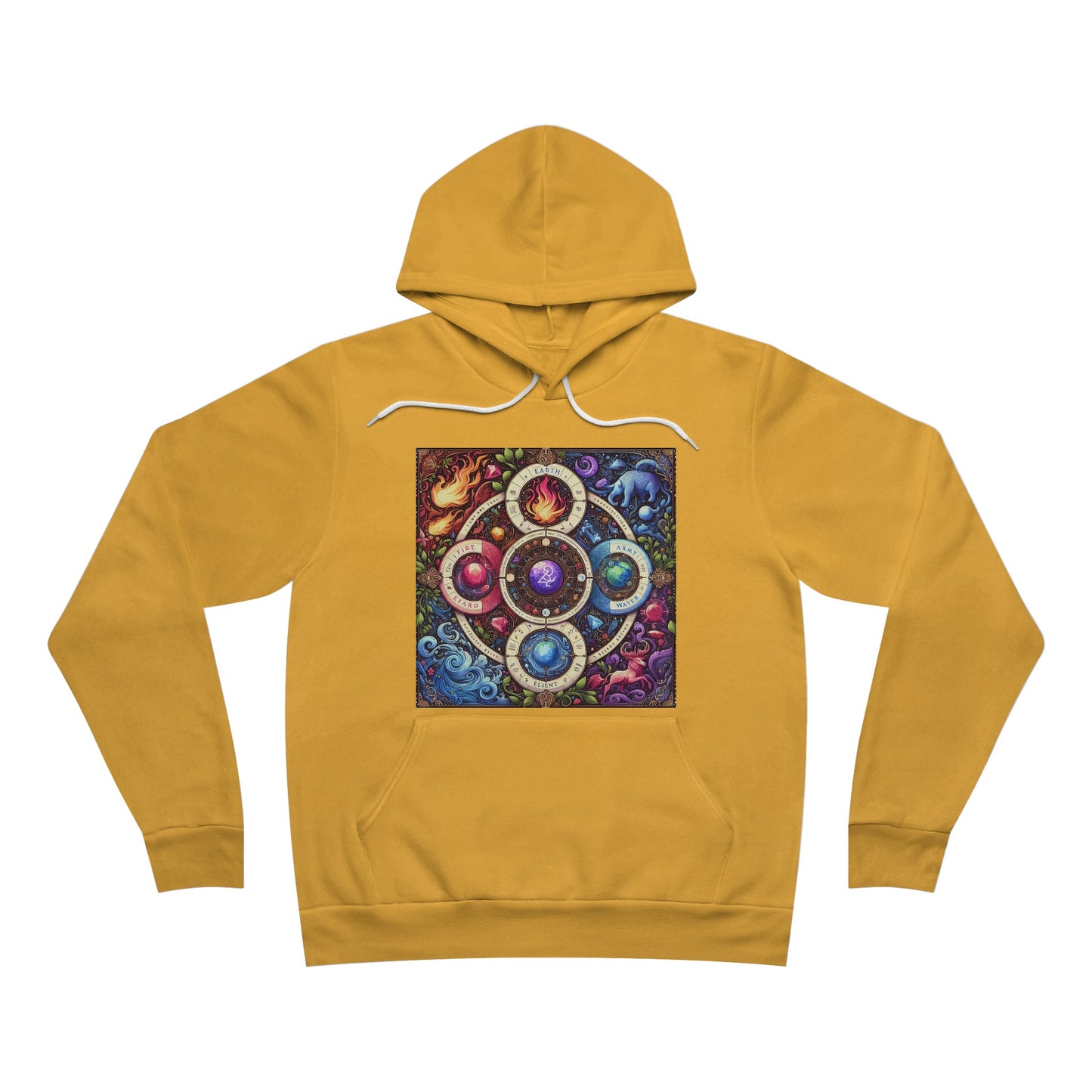 Zodiac Elements Pullover Hoodie - Find Your Balance & Harness Your Element