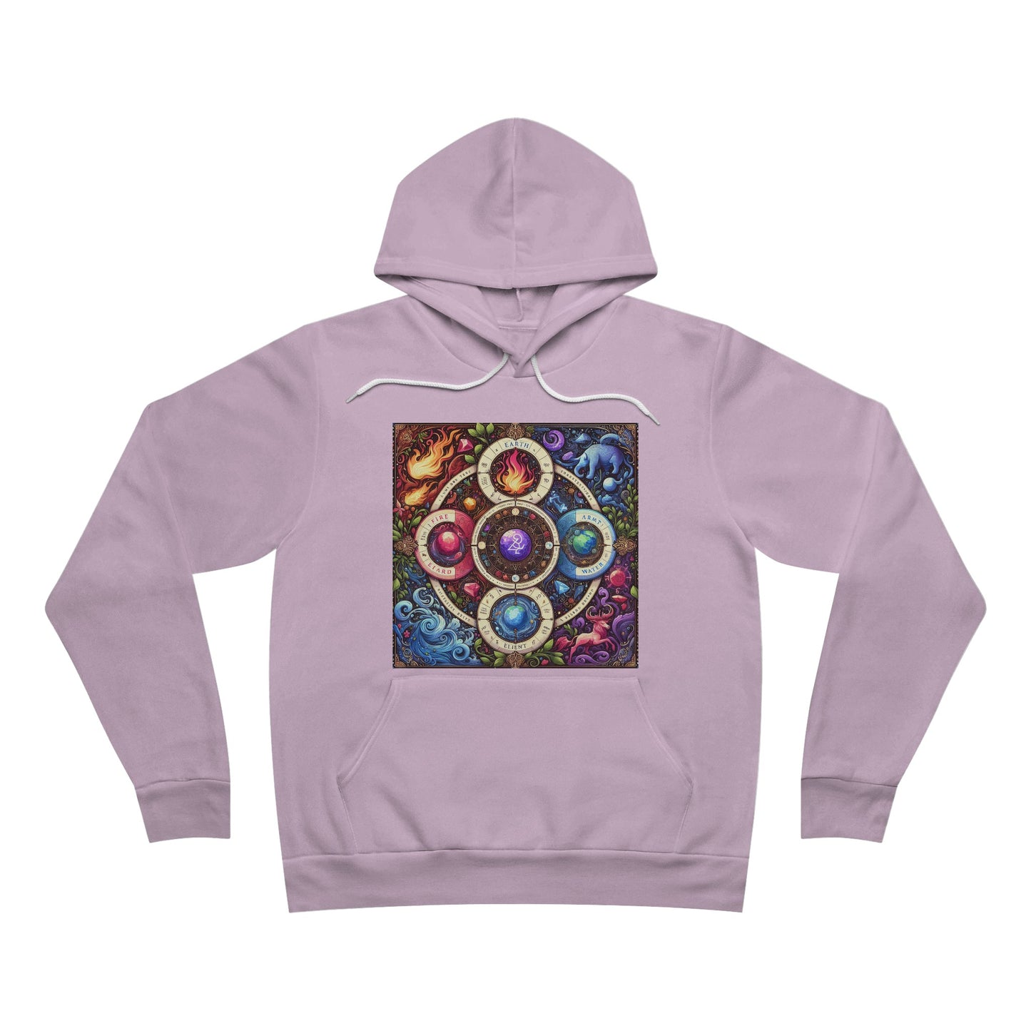 Zodiac Elements Pullover Hoodie - Find Your Balance & Harness Your Element