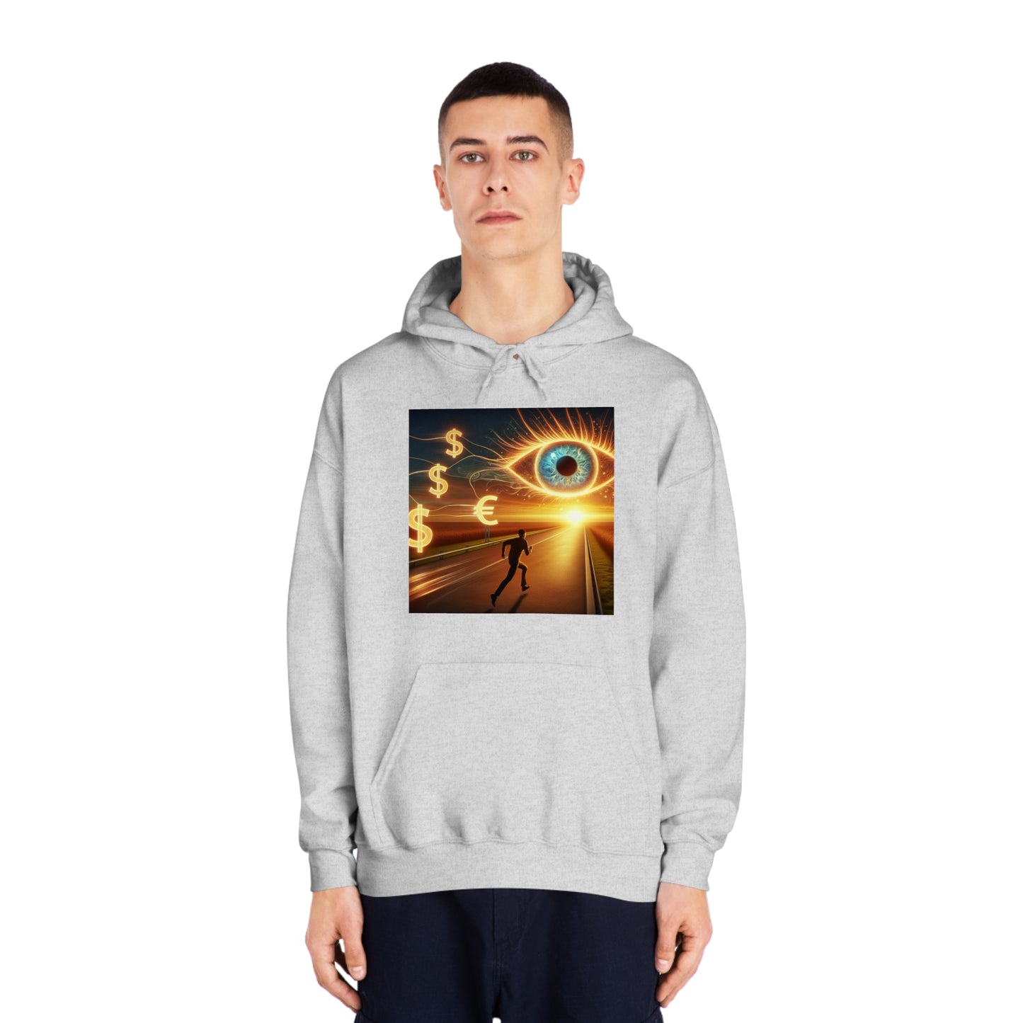 Hooded Sweatshirt - Chase the Vision, Not the Money