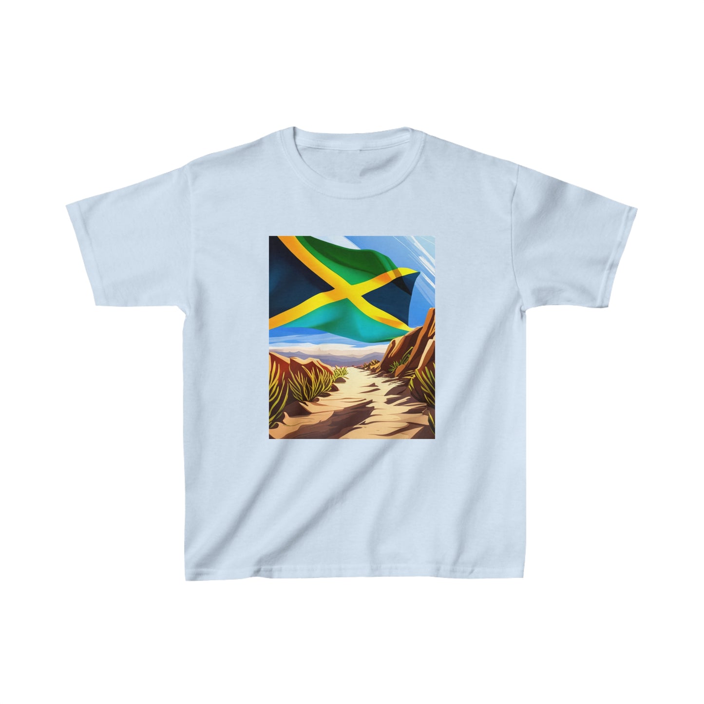 Kids Heavy Cotton™ Jamaican  Tee