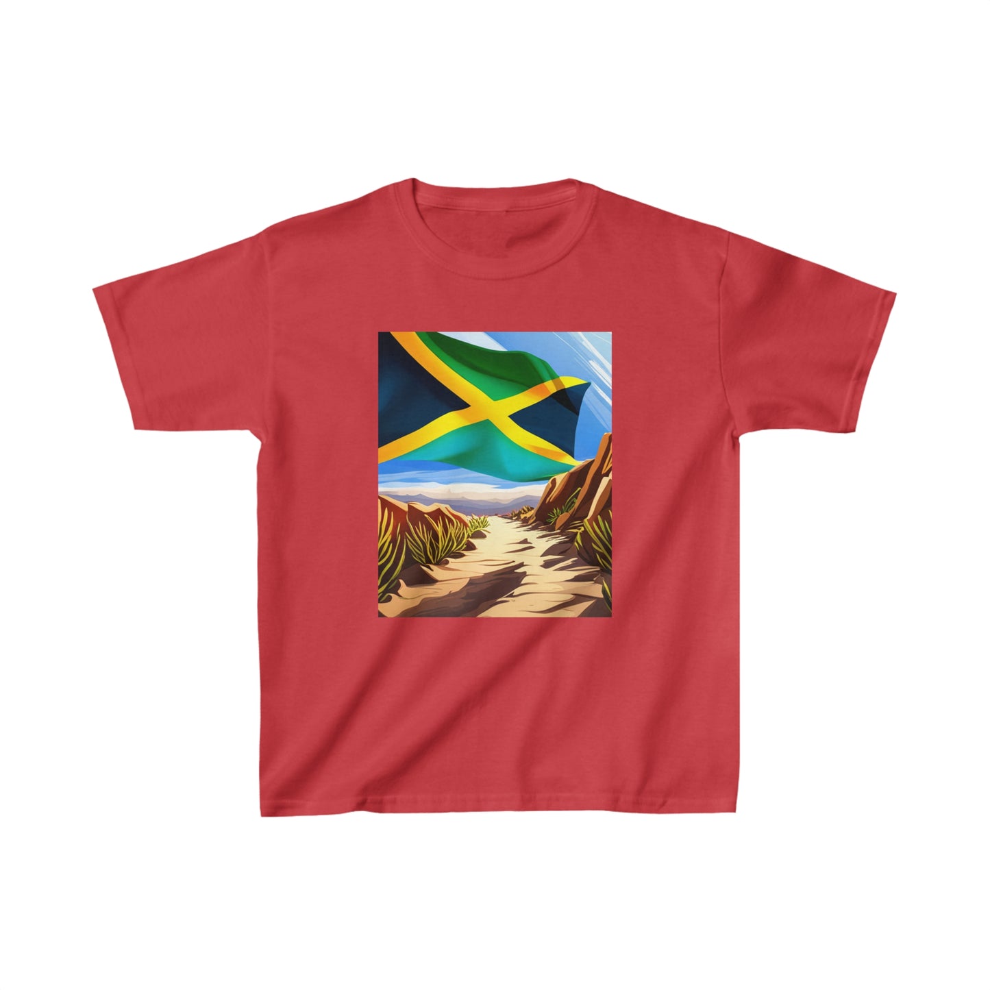 Kids Heavy Cotton™ Jamaican  Tee