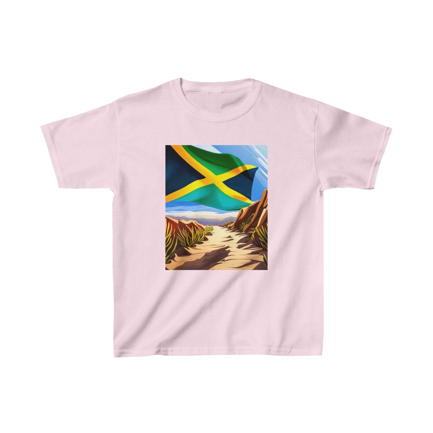 Kids Heavy Cotton™ Jamaican  Tee