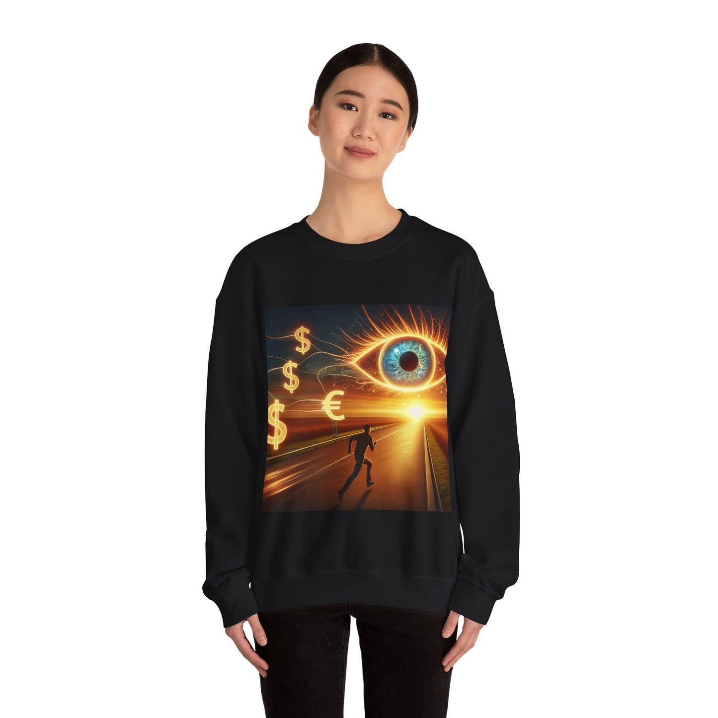 Unisex sweatshirt - Chase the Vision, Not the Money