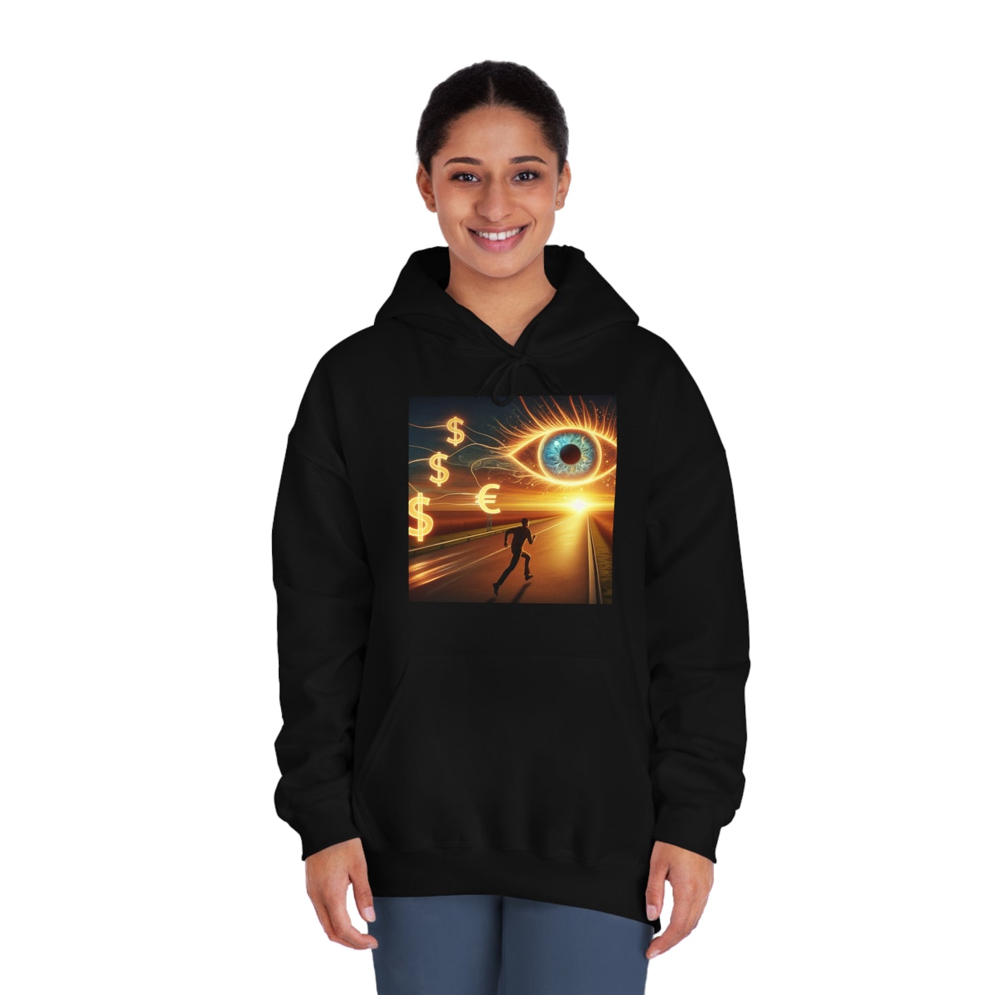 Hooded Sweatshirt - Chase the Vision, Not the Money