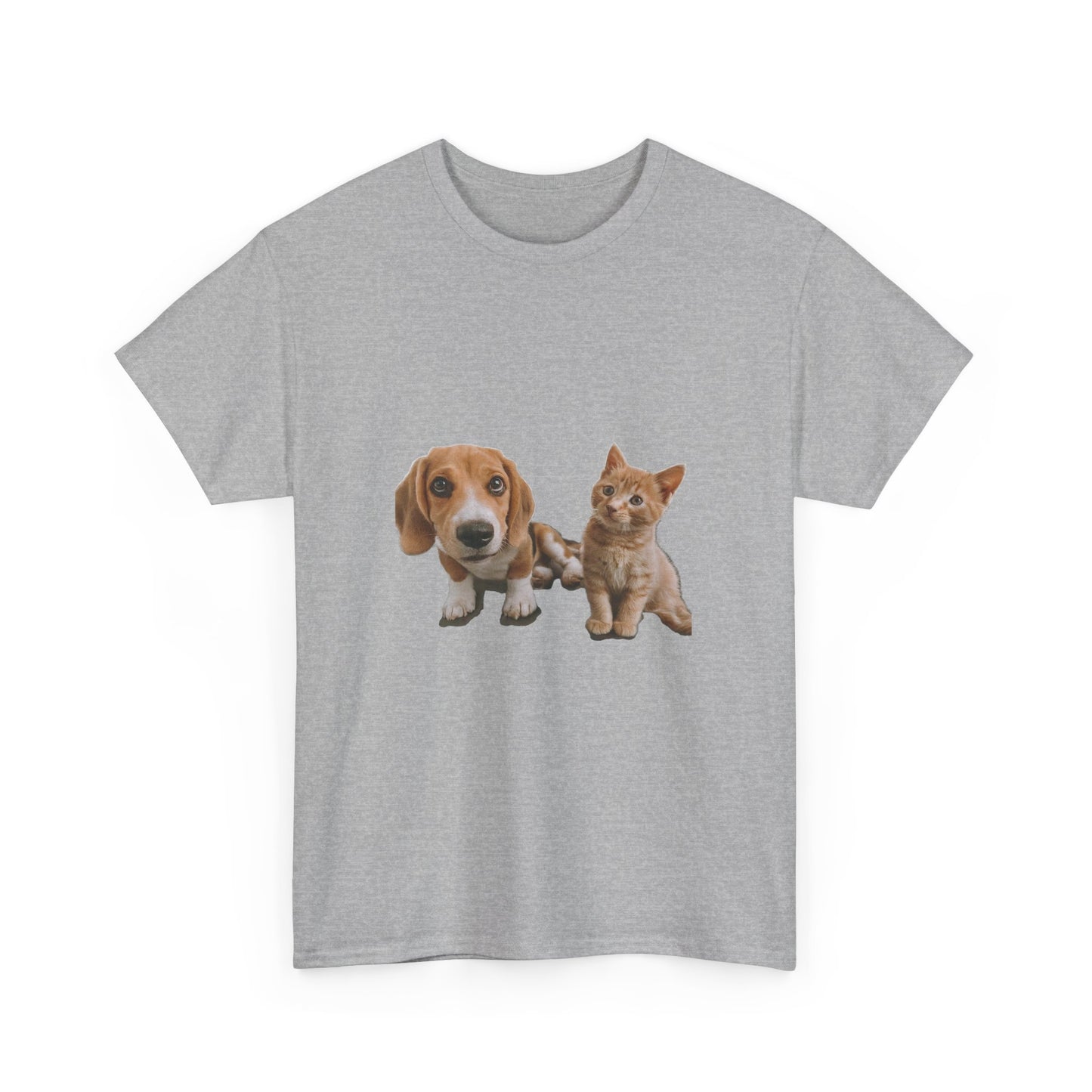 Furry Friends Pet Lovers Unisex Heavy Cotton Tee