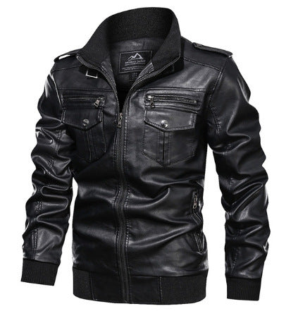 Washed Leather Jackets for Men | Casual & Sporty