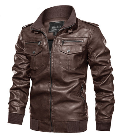 Washed Leather Jackets for Men | Casual & Sporty