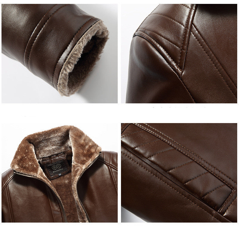 Men's Leather Jacket with Fur: A Timeless Classic