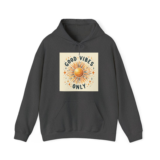 Sun Graphic Good Vibes Hoodie