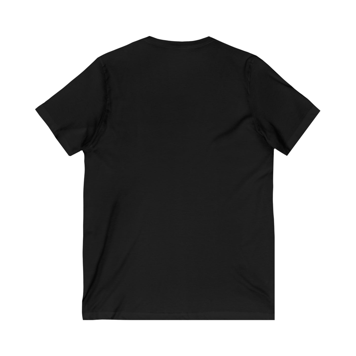 All-Day Comfort: Unisex Jersey Tees - Look & Feel Great All Day! Short Sleeve V-Neck Tee