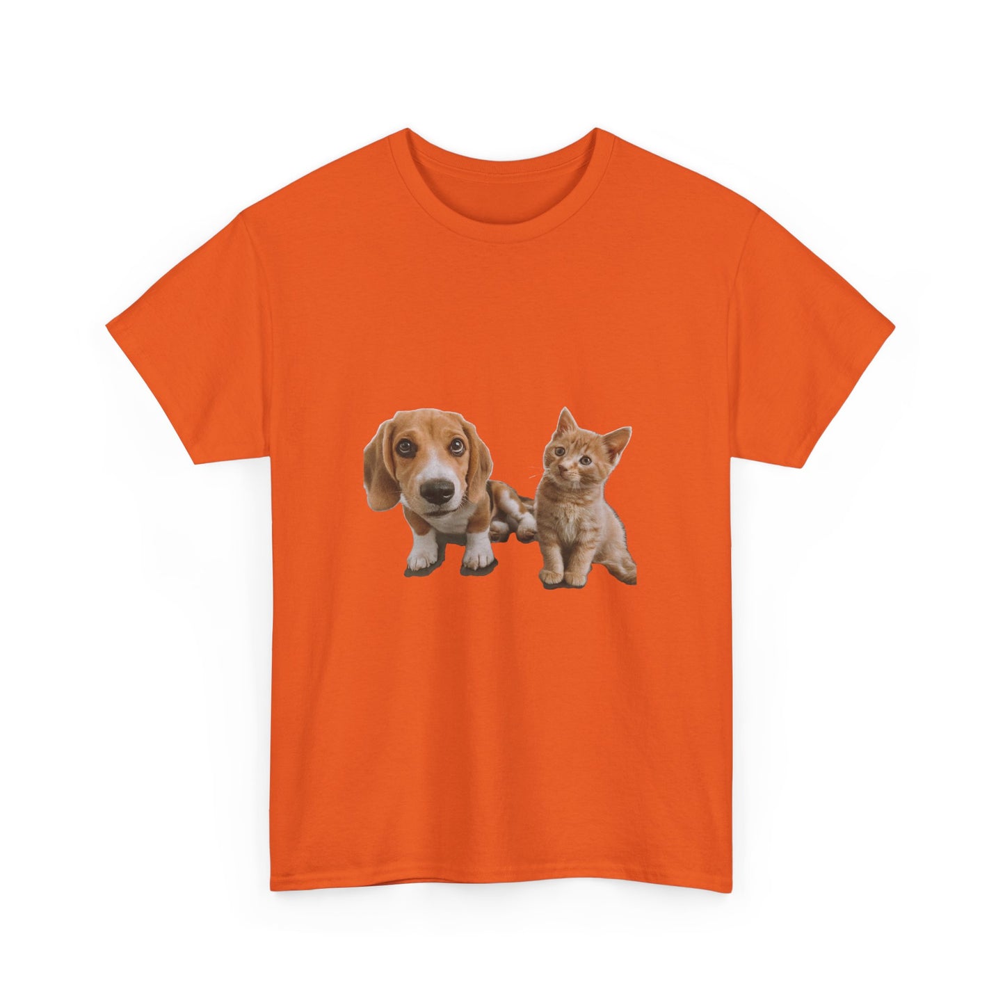 Furry Friends Pet Lovers Unisex Heavy Cotton Tee