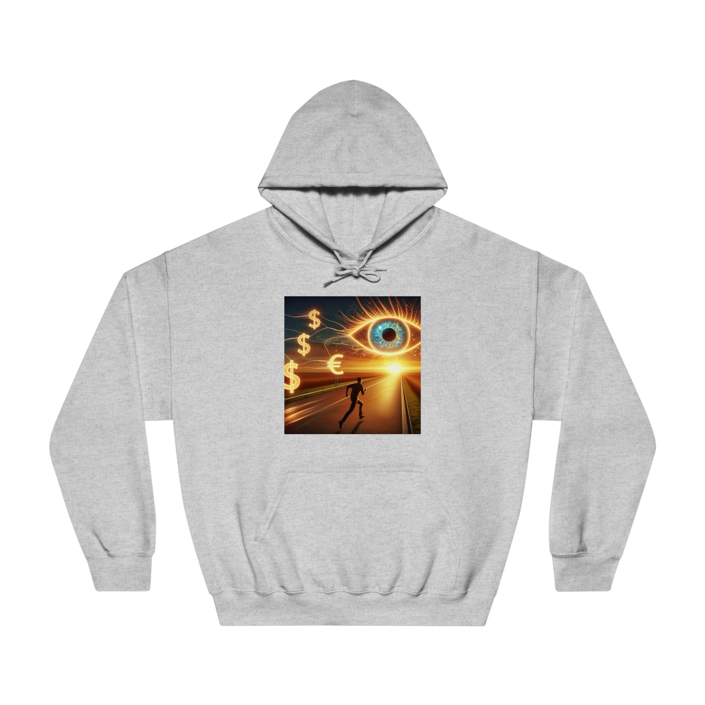 Hooded Sweatshirt - Chase the Vision, Not the Money