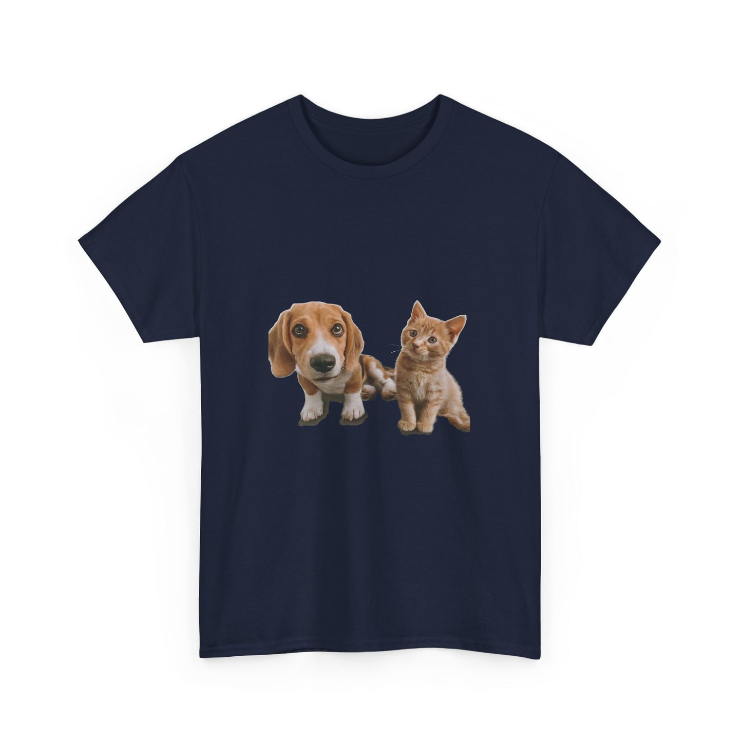 Furry Friends Pet Lovers Unisex Heavy Cotton Tee