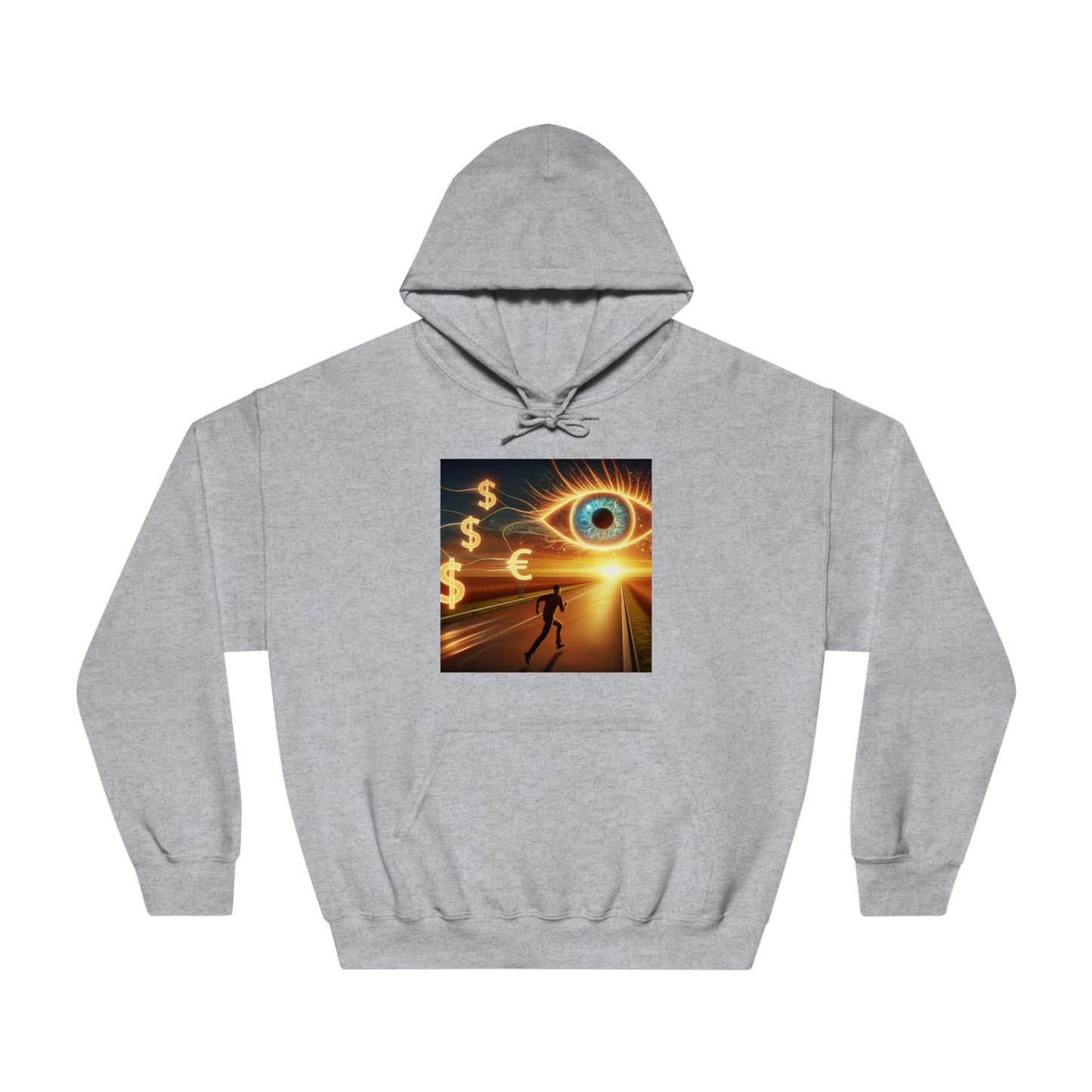 Hooded Sweatshirt - Chase the Vision, Not the Money