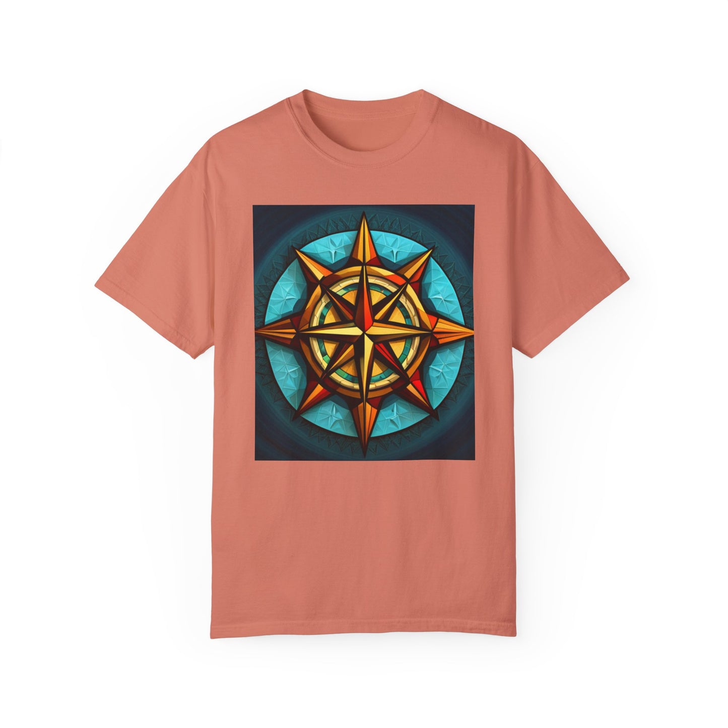 Calypso Compass Unisex Garment-Dyed T-shirt