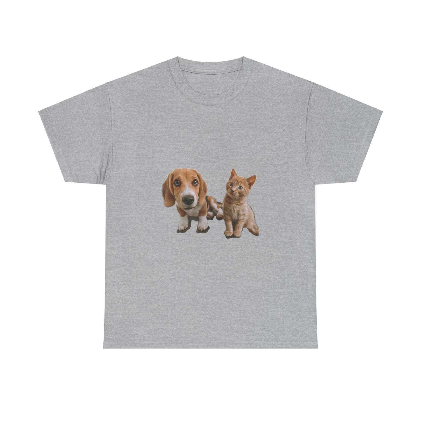 Furry Friends Pet Lovers Unisex Heavy Cotton Tee