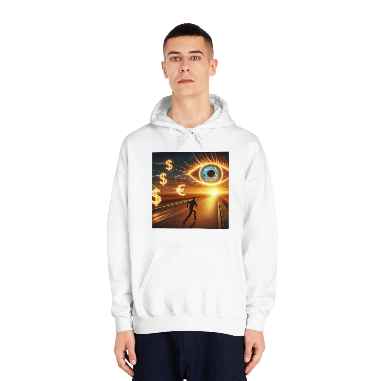 Hooded Sweatshirt - Chase the Vision, Not the Money