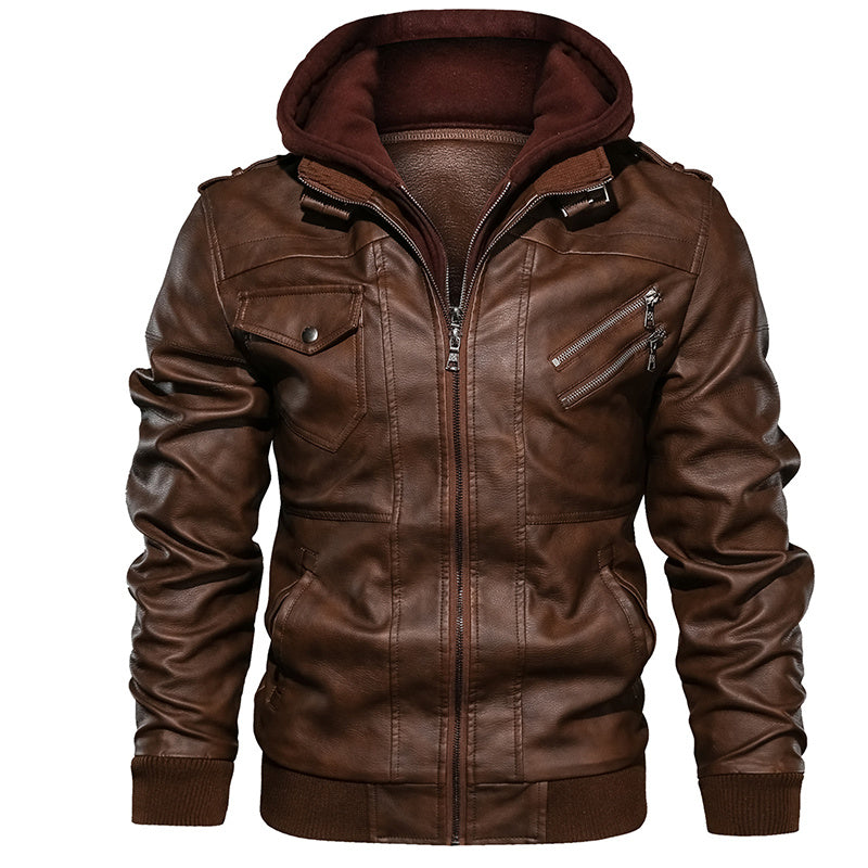 Men's Leather Jackets for Fall | Casual & Biker Styles