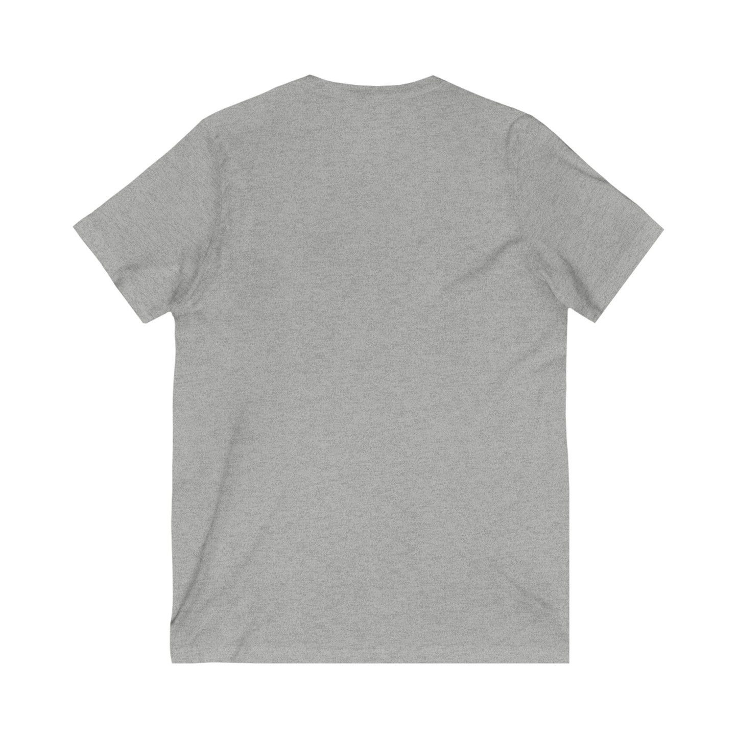 All-Day Comfort: Unisex Jersey Tees - Look & Feel Great All Day! Short Sleeve V-Neck Tee