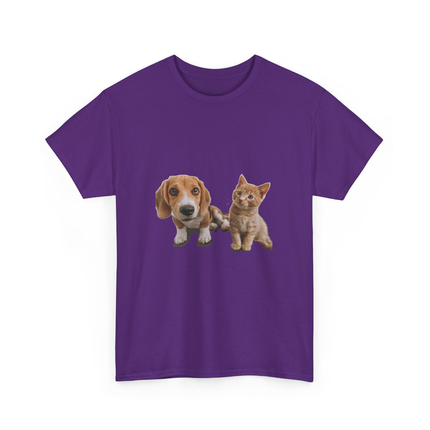 Furry Friends Pet Lovers Unisex Heavy Cotton Tee