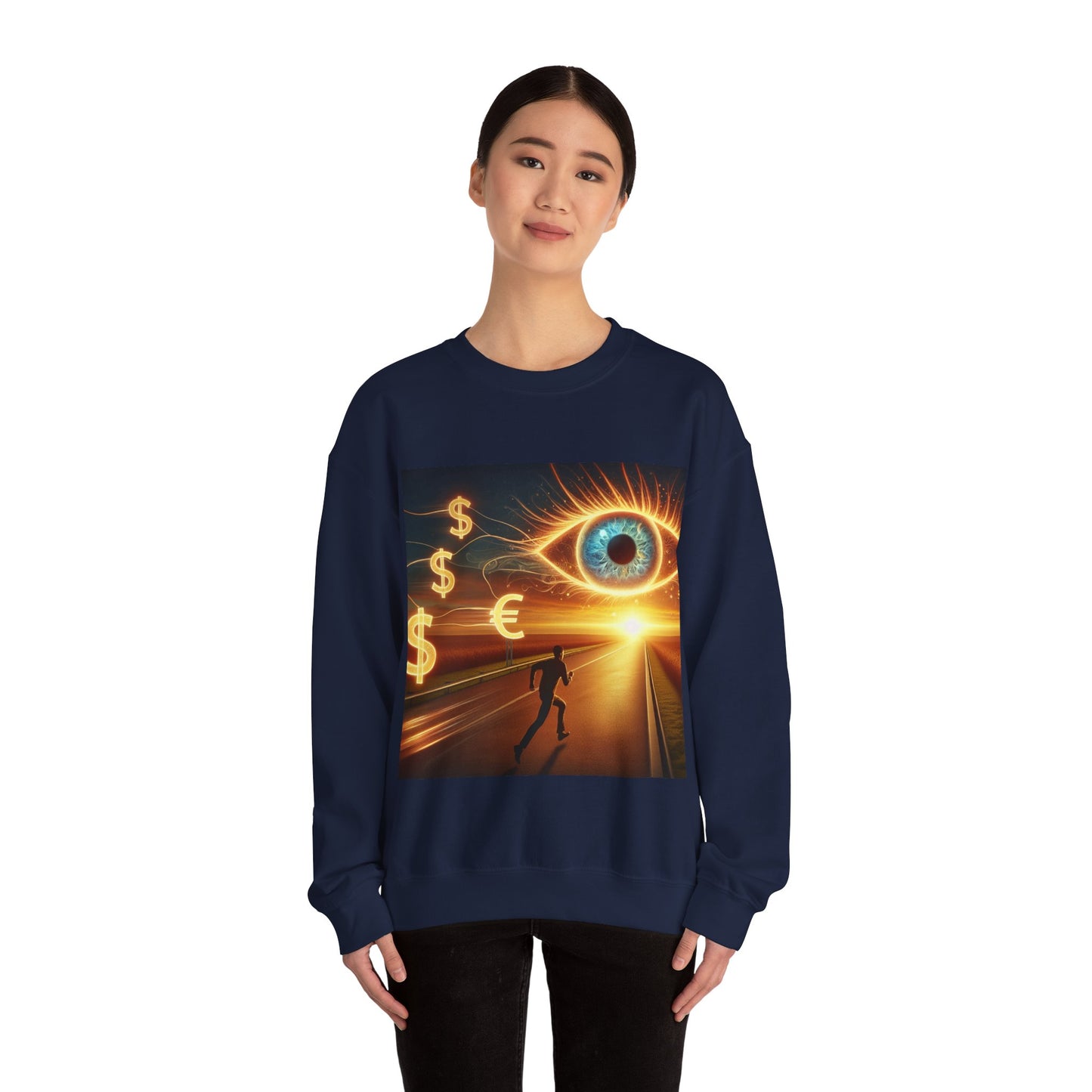 Unisex sweatshirt - Chase the Vision, Not the Money