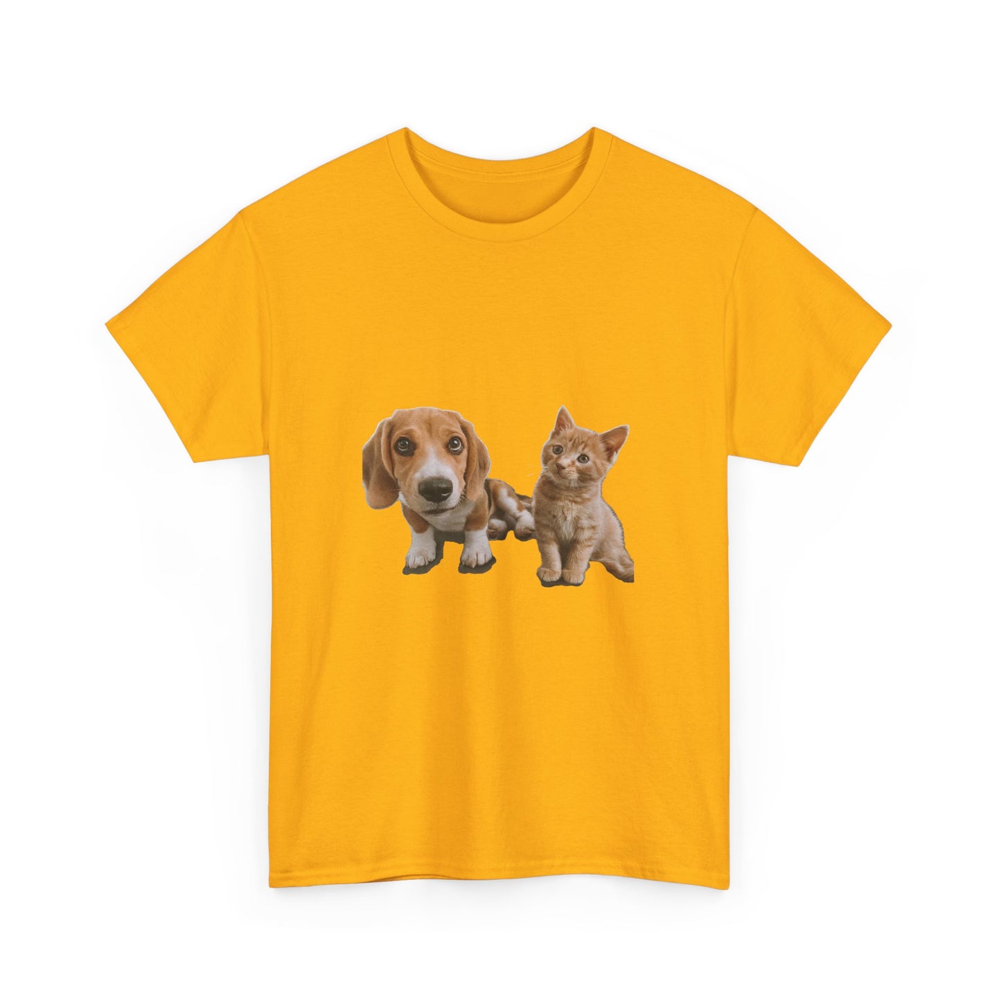 Furry Friends Pet Lovers Unisex Heavy Cotton Tee