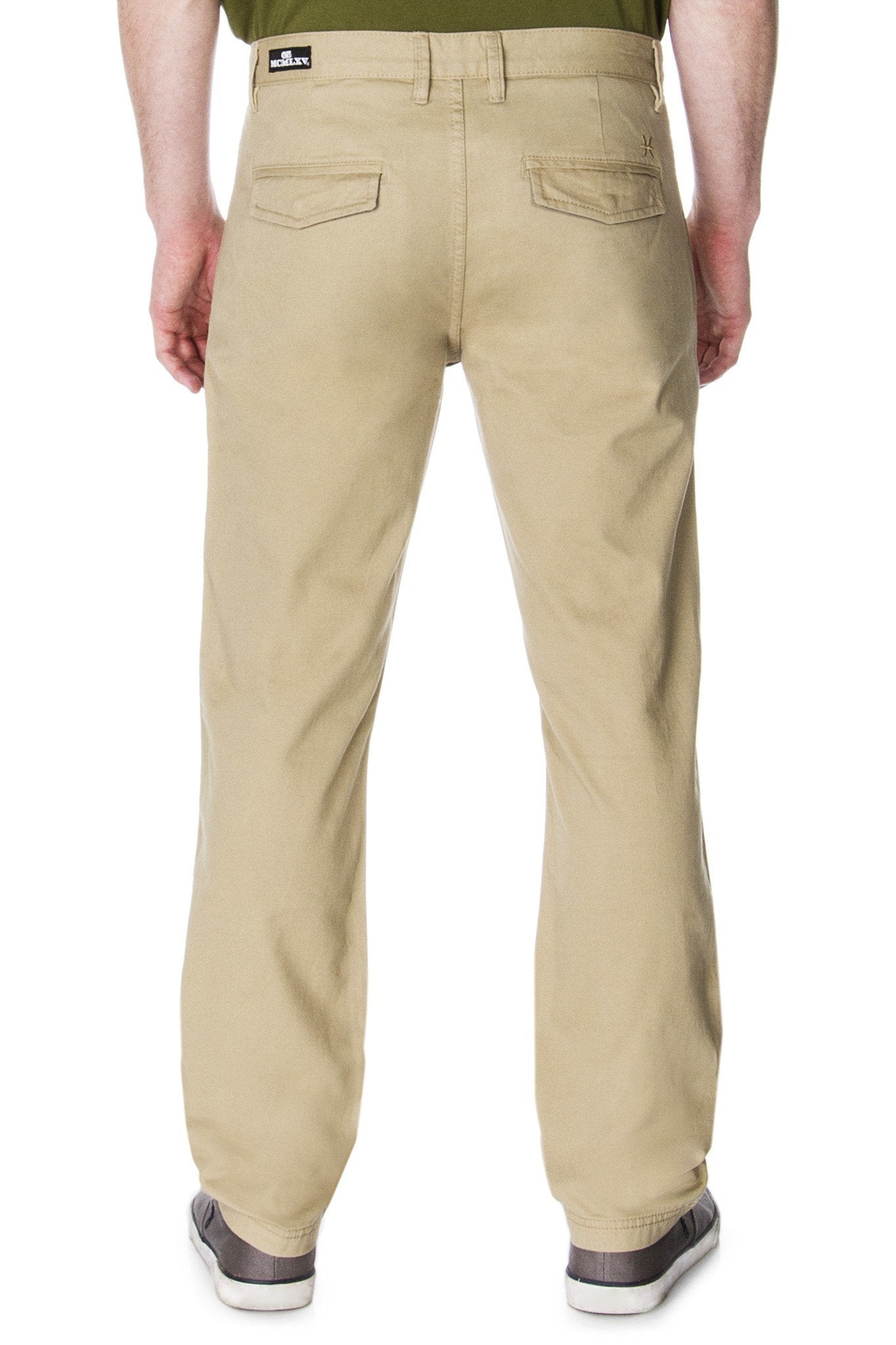 65 MCMLXV Men's Khaki Chino Pant - Tiasid