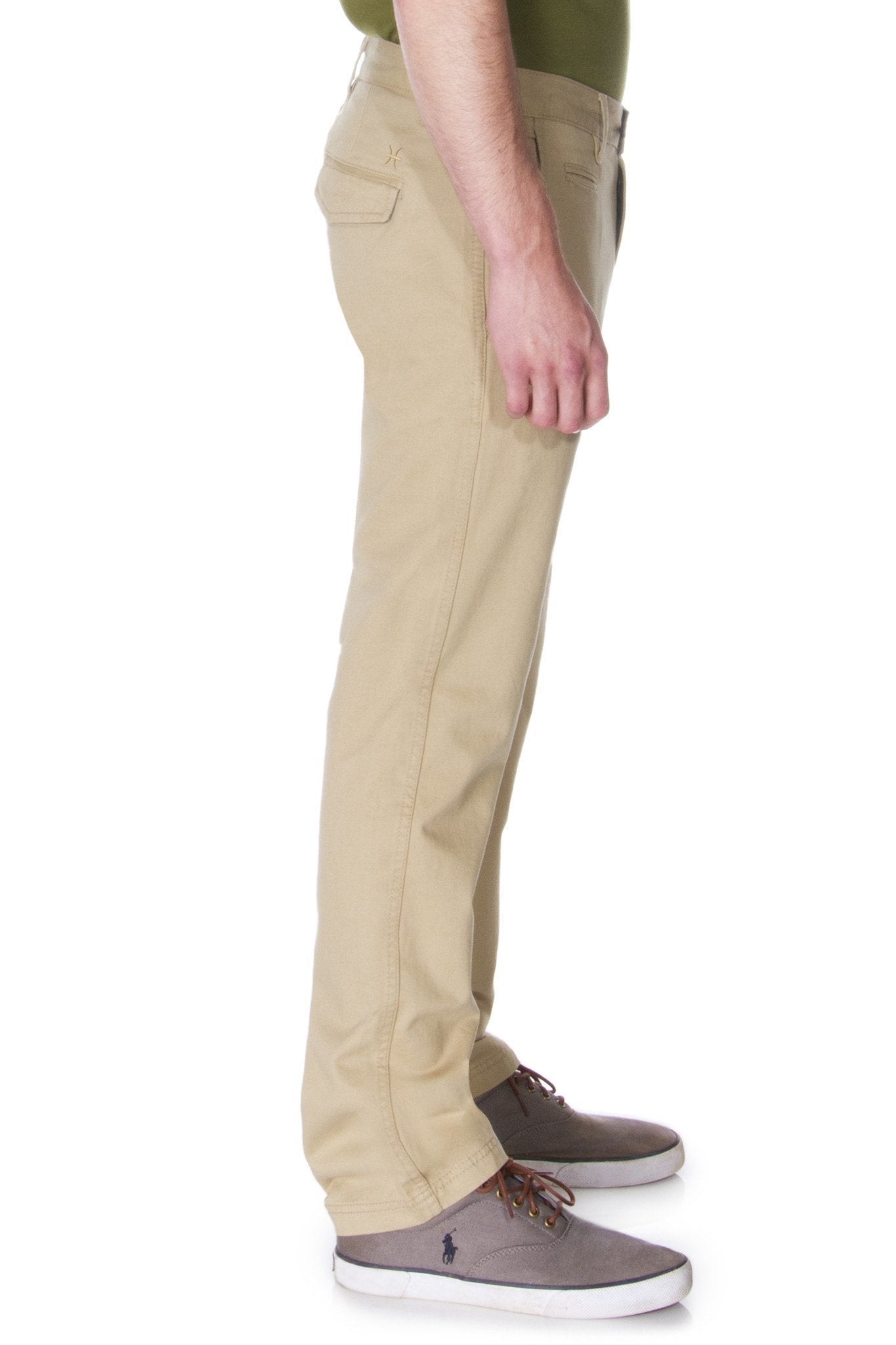 65 MCMLXV Men's Khaki Chino Pant - Tiasid