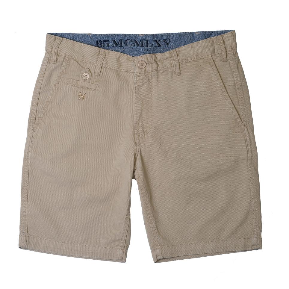 65 MCMLXV Men's Khaki Chino Short - Tiasid