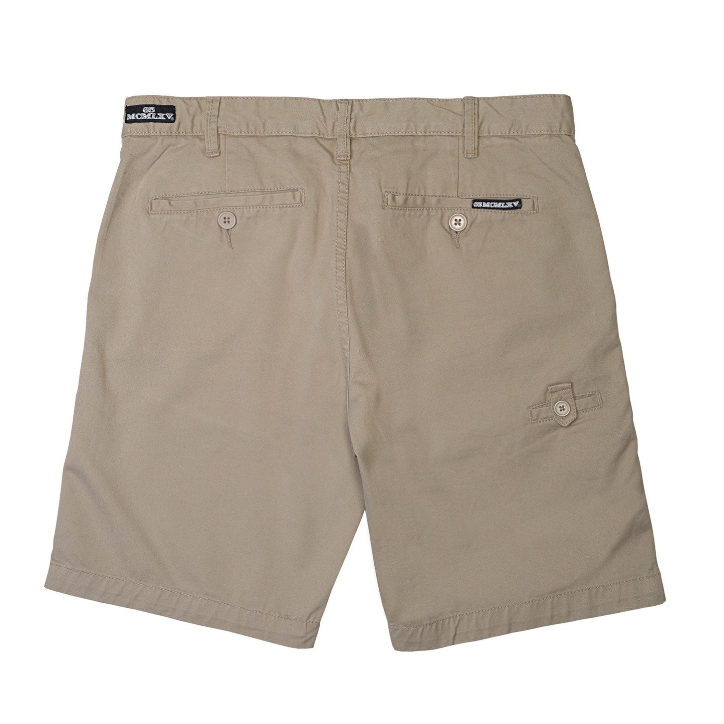 65 MCMLXV Men's Khaki Chino Short - Tiasid