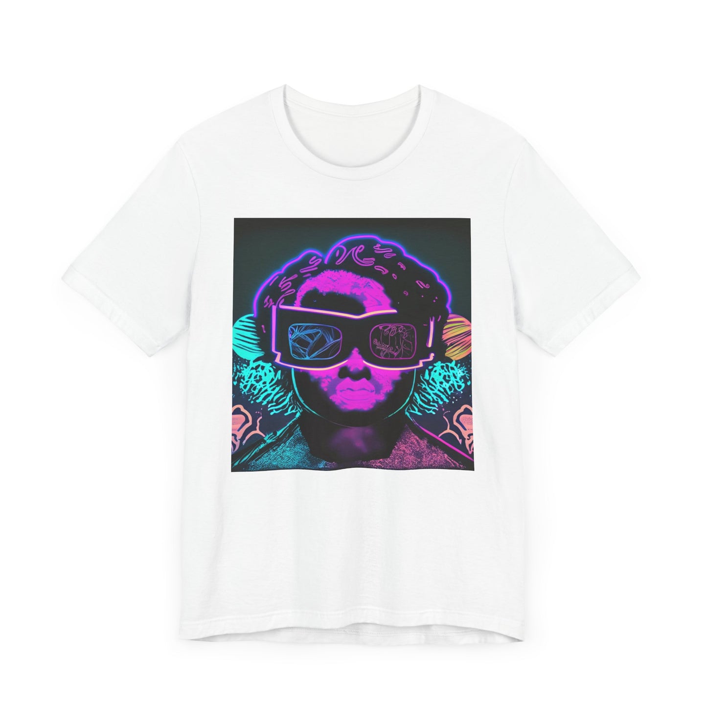 Glow-in-the-Dark Unisex Jersey Short Sleeve Tee