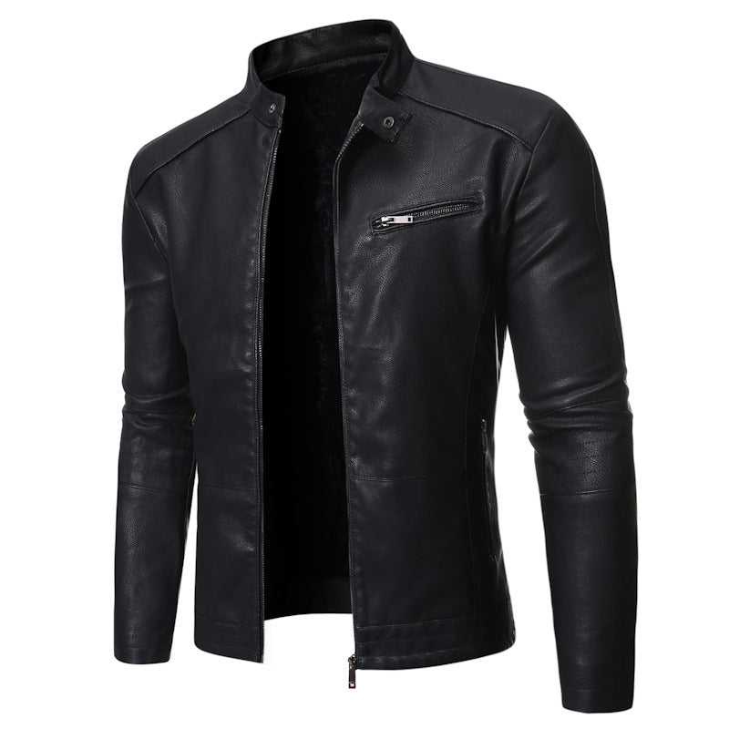 New European And American Men's Motorcycle Leather Jackets