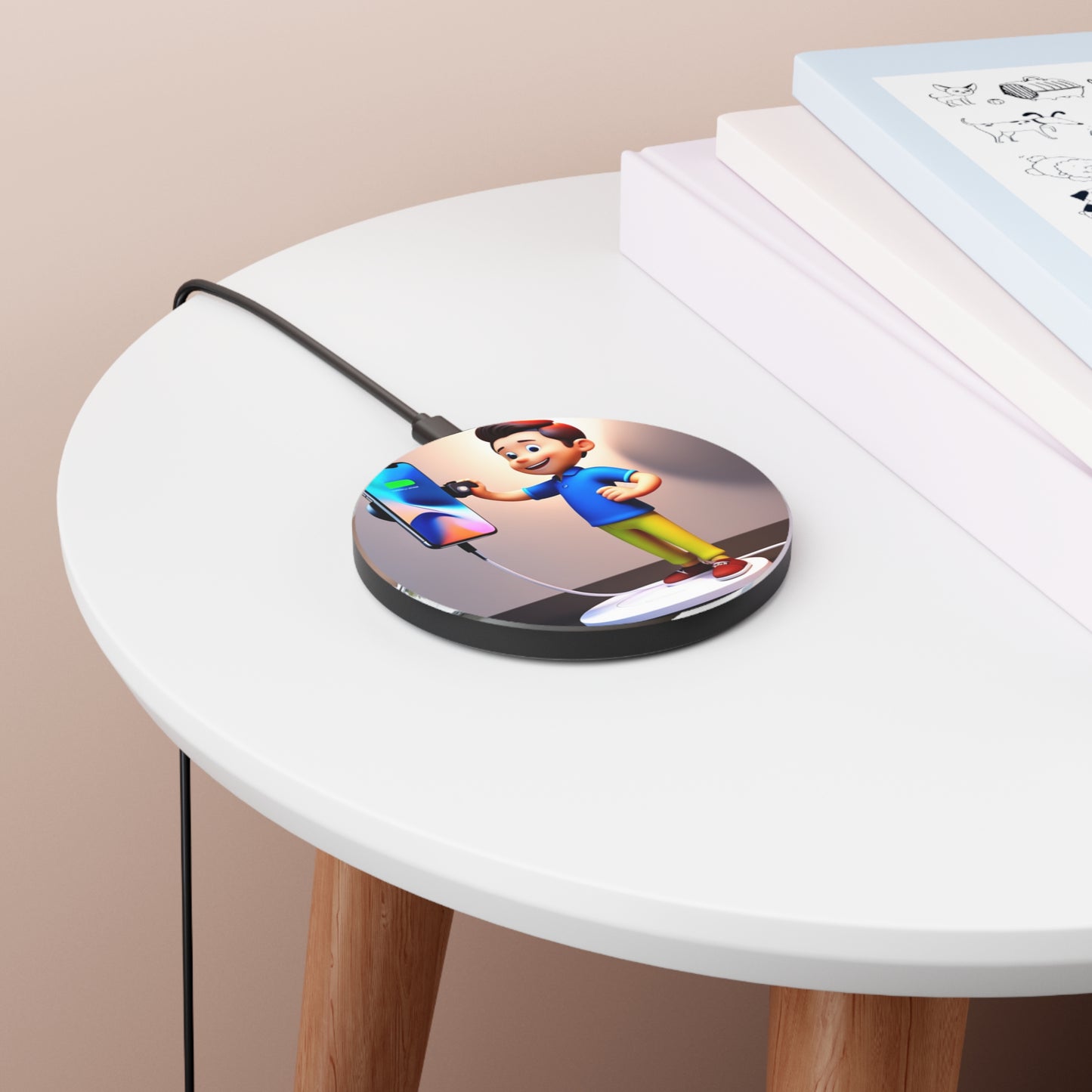 Charge Wirelessly, Charge in Style: Personalized 10W Charger