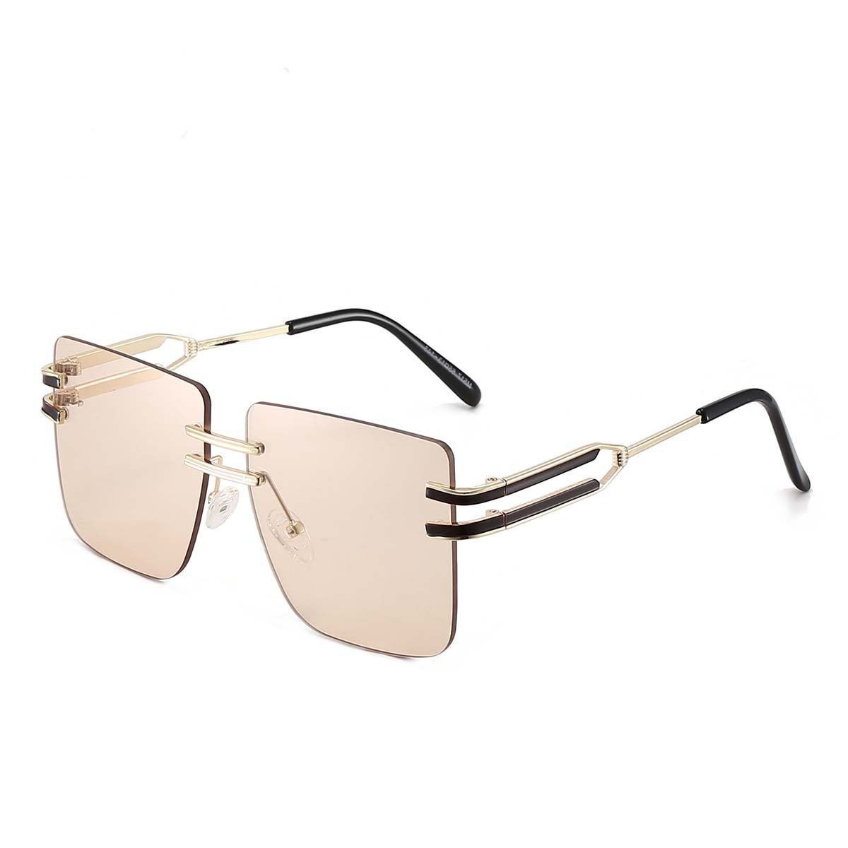 New Fashion Frameless Square Glasses – Trendy and Modern Eyewear