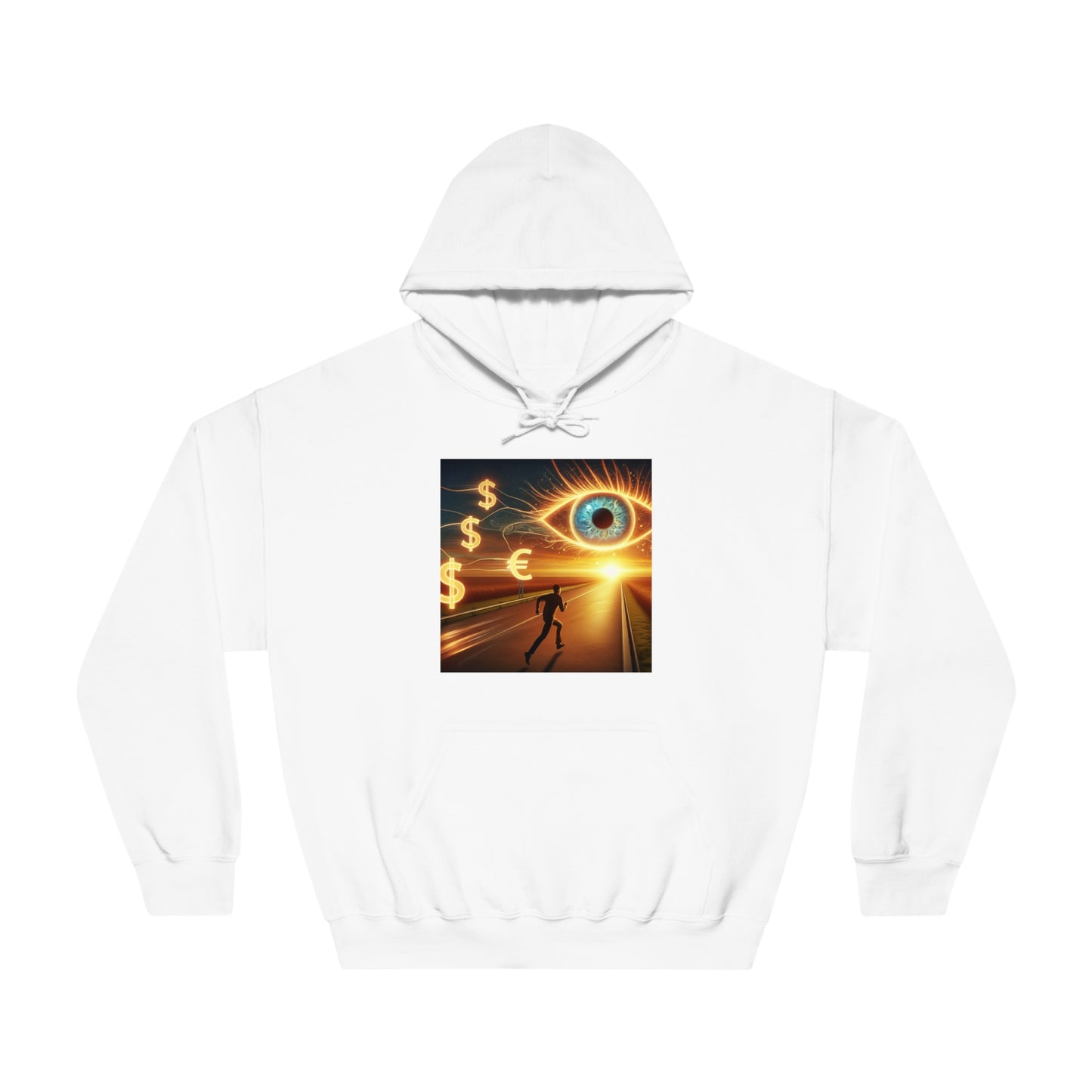 Hooded Sweatshirt - Chase the Vision, Not the Money