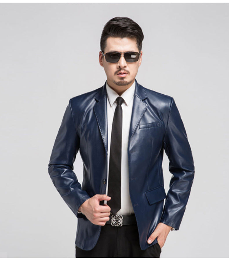 Loose-Fit Leather Jackets for Men | Casual & Comfortable